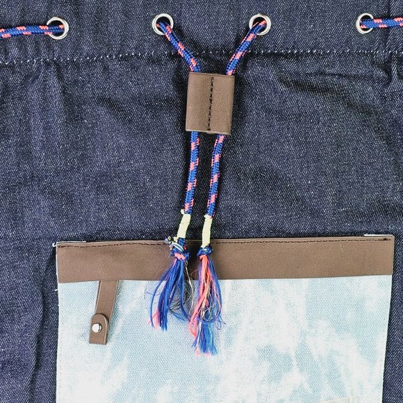 Rocket Dog Women's Two Tone Denim Convertible Backpack, NWT - Picture 4 of 7